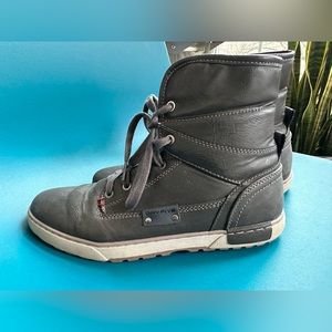 Day Five Brand Men’s Size 10 “Mervin” Grey High-Top Shoe Boots w/Warm Lining